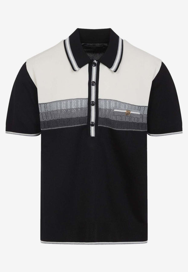 MA Striped Polo T-shirt