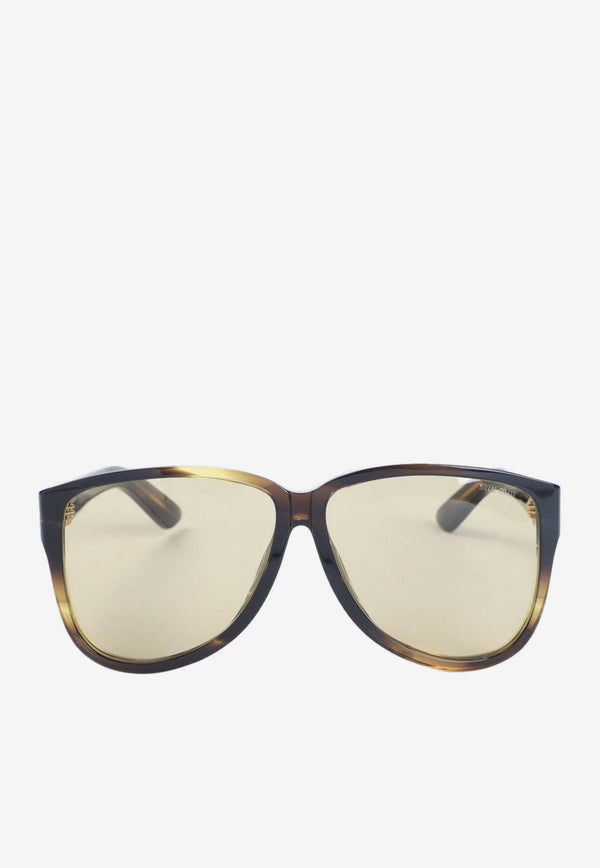 Ombre Aviator Sunglasses