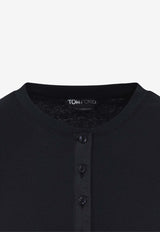 Henley Long-Sleeved T-shirt