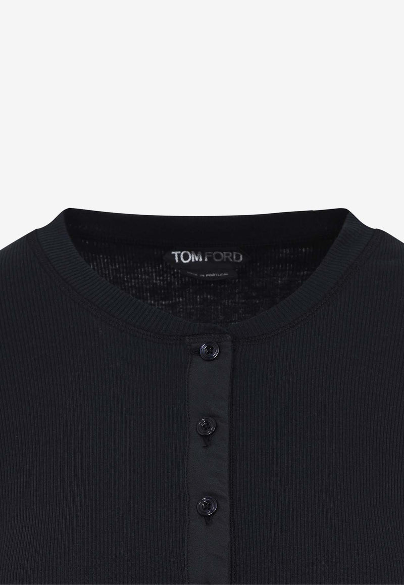 Henley Long-Sleeved T-shirt