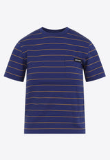 Logo Striped Short-Sleeved T-shirt