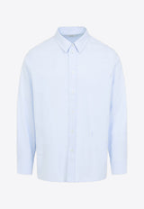 Embroidered Cassandre Long-Sleeved Shirt