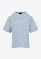 Crewneck T-shirt with Logo-Print