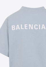 Crewneck T-shirt with Logo-Print