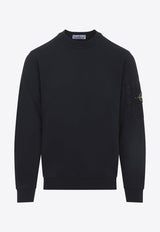 Logo Patch Crewneck Sweatshirt