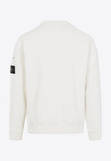 Logo-Patched Crewneck Sweatshirt
