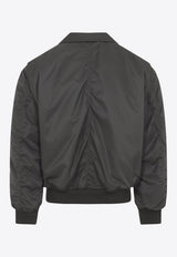 Military Zip-Up Bomber Jacket