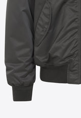 Military Zip-Up Bomber Jacket