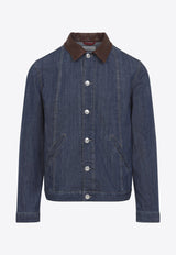 Leather and Denim Jacket