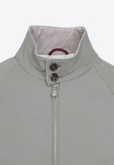 Stand-Collar Zip-Up Jacket