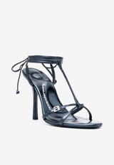 Alexander Wang Lucienne 105 Strappy Sandals Navy 30323S024NAVY