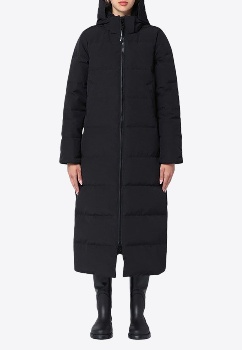 Canada Goose Mistyque Quilted Long Parka Black 3035WNY/P_CANAD-61