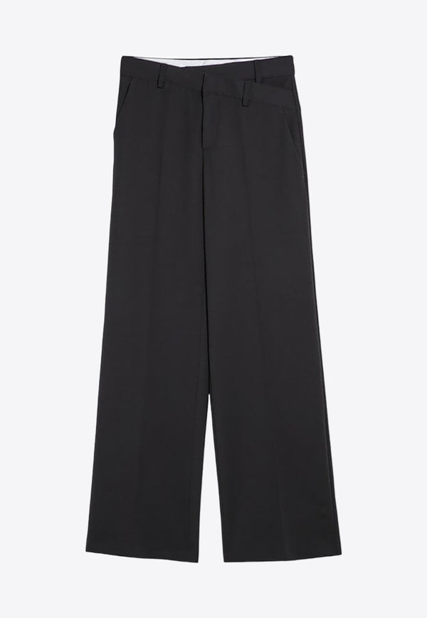 Federica Tosi Straight-Leg Tailored Pants Gray 30800303/P_FTOSI-28