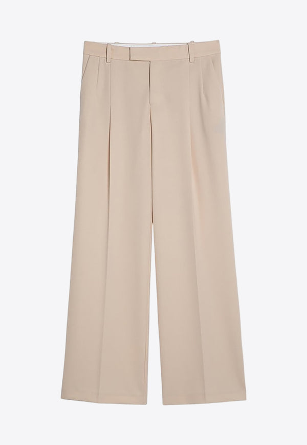 Federica Tosi Straight-Leg Tailored Pants Beige 30804303/P_FTOSI-03