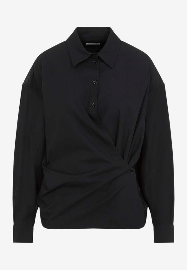 Twisted Long-Sleeved Shirt