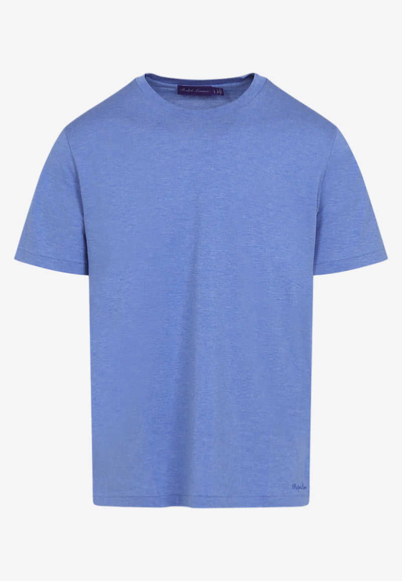 Logo-Embroidered Short-Sleeved T-shirt