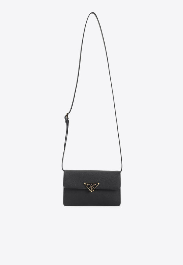 Mini Saffiano Shoulder Bag