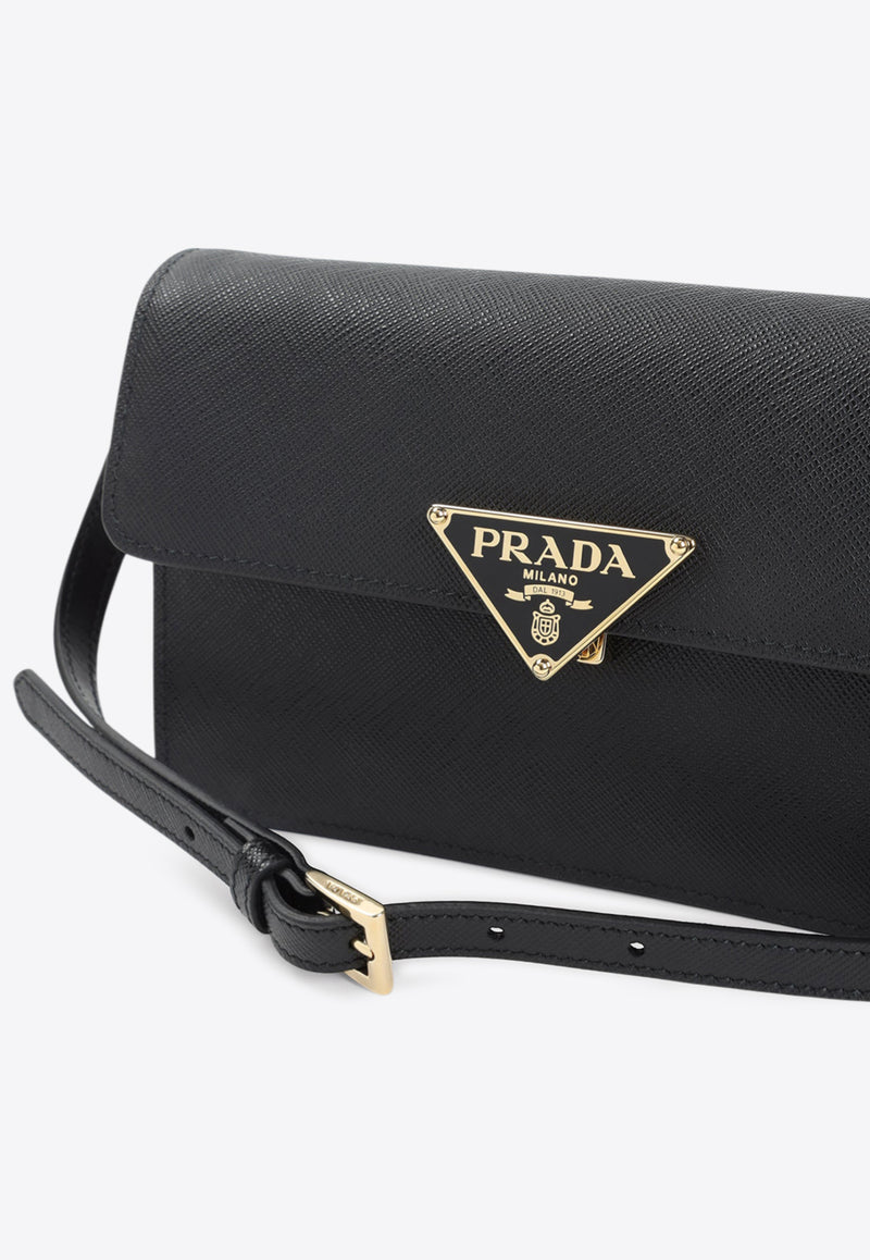 Mini Saffiano Shoulder Bag