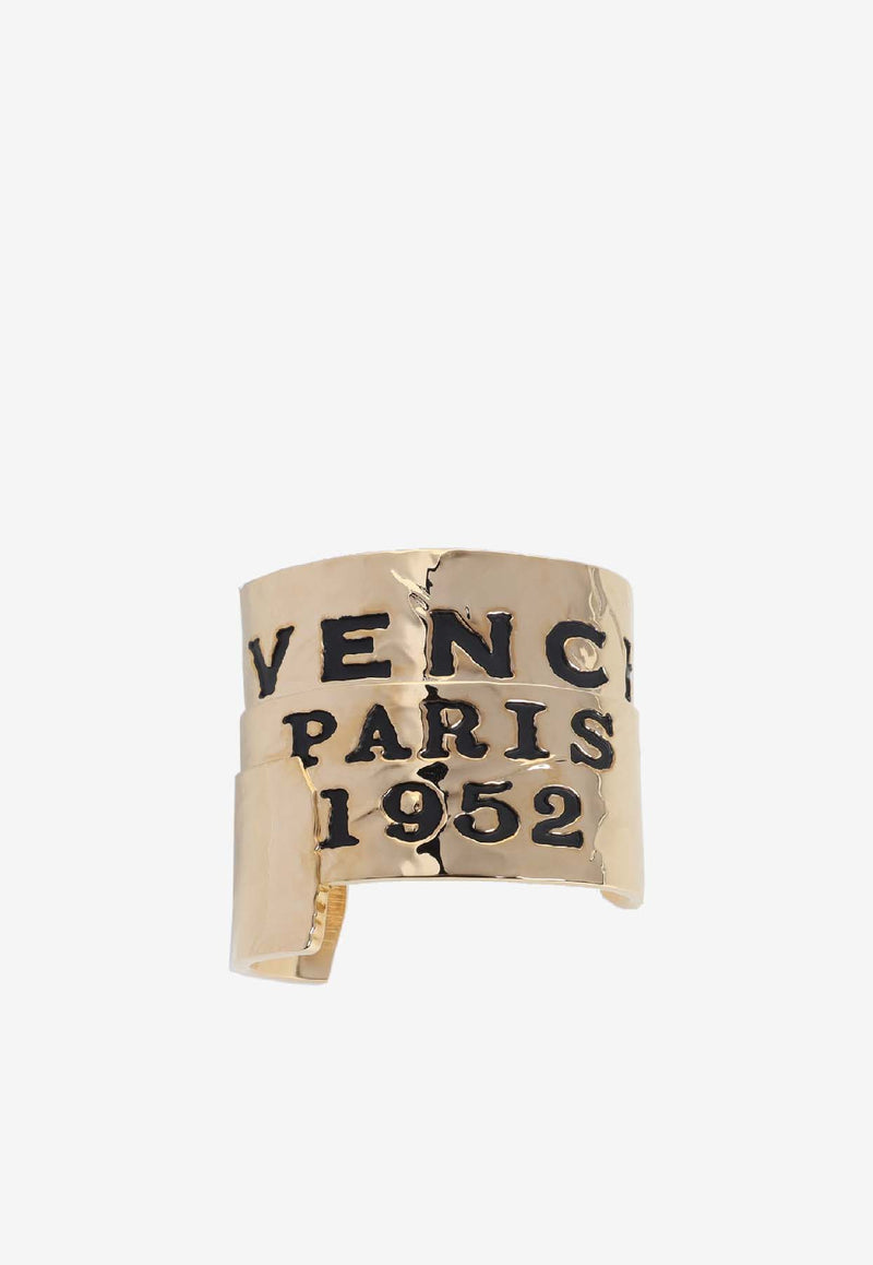 Tape Golden Cuff Bracelet