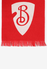 Logo Wool Scarf