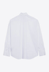 Federica Tosi Micro Crystals Embellished Shirt  White 31102300/P_FTOSI-01