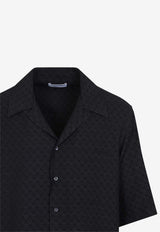 Jacquard Short-Sleeved Shirt