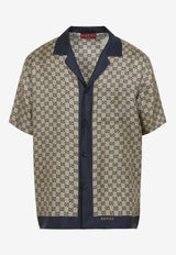 GG Logo Silk Shirt