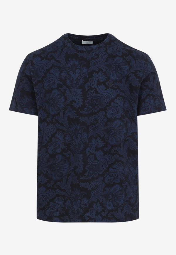 Paisley Short-Sleeved T-shirt