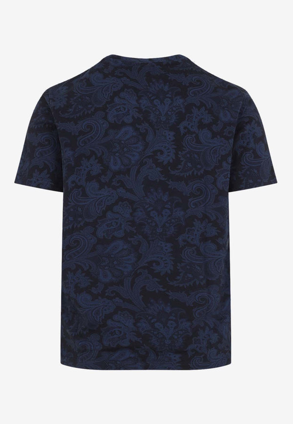 Paisley Short-Sleeved T-shirt