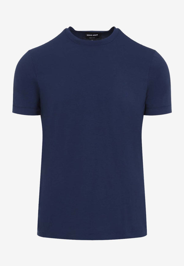 Short-Sleeved Solid T-shirt