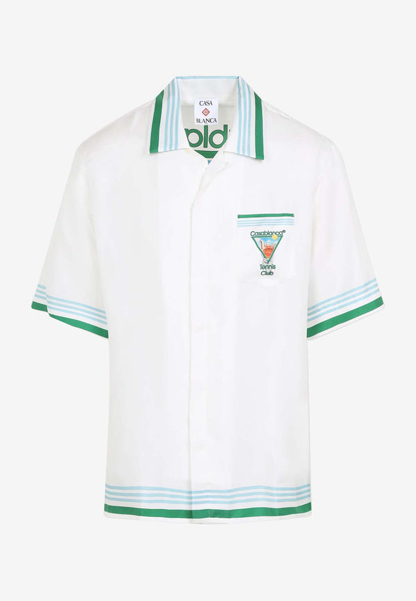 Metaphysical Tennis Icon Print Shirt