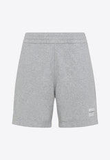 Track Shorts with Logo-Patch