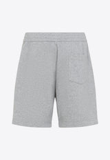 Track Shorts with Logo-Patch