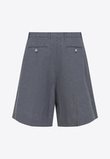 Checkered Bermuda Tailored Shorts