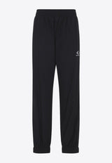 Track Pants with Embroidered-Logo