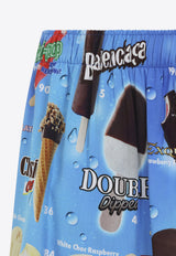 Printed Bermuda Lounge Shorts