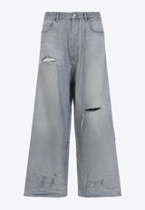 Minimal Baggy Distressed Jeans