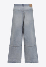 Minimal Baggy Distressed Jeans