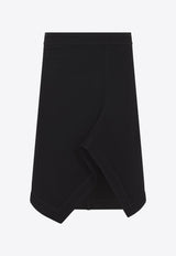 Asymmetric Midi Skirt