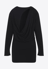 The Mistral Asymmetric Mini Dress