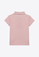 Polo Ralph Lauren Kids Girls Logo Embroidered Polo T-shirt Pink 312573242011CO/O_POLOR-HP