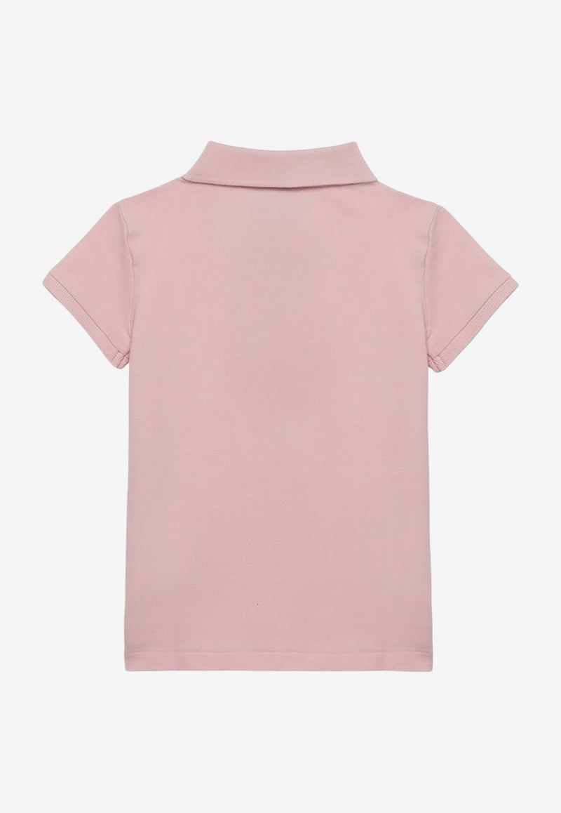 Polo Ralph Lauren Kids Girls Logo Polo T-shirt Pink 312573242011CO/Q_POLOR-HP