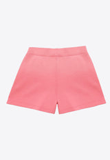 Polo Ralph Lauren Kids Girls Logo Print Drawstring Shorts Pink 312935292002CO/O_POLOR-RP