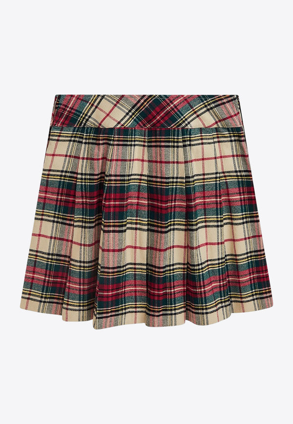 Polo Ralph Lauren Kids Girls Pleated Tartan Check Skirt Multicolor 312951834001CO/P_POLOR-CM