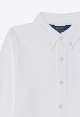 Polo Ralph Lauren Logo-Embroidered Oxford Shirt 313901132002CO/P_POLOR-WHT