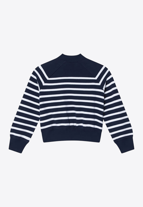 Polo Ralph Lauren Kids Girls Striped Sweater Blue 313957741CO/Q_POLOR-NW