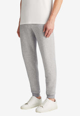 Derek Rose Quinn Drawstring Track Pants Gray 3173-QUIN001SILGREY