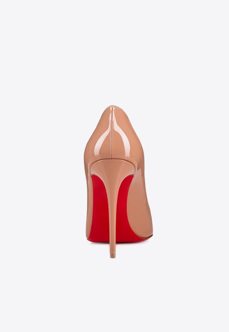 Christian Louboutin Kate 100 Patent Leather Pumps Blush 3191411LE/R_LOUBO-PK20