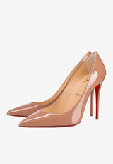 Christian Louboutin Sporty Kate 85 Patent Leather Pumps Nude 3191411LE/S_LOUBO-PK20