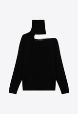 Federica Tosi Cut-Out High-Neck Sweater Black 32002353/P_FTOSI-29